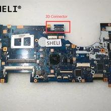 Материнская плата для ноутбука Asus G75VX с 3D разъемом 60-NLEMB1001-C03 69N0NQM10C03 REV 2,0 материнская плата для ноутбука SLJ8C