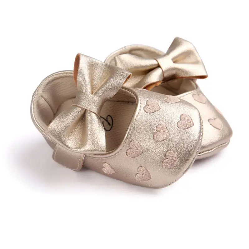 Bebe PU Leather Baby Boy Girl Baby Moccasins Moccs Shoes Bow Fringe Soft Soled Non-slip Footwear Crib Shoes M2