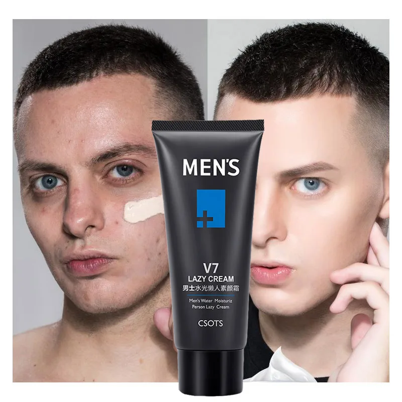 

40/50ml Lazy Man Moisturizing Whitening Concealer Face Cream Oil-control Long-lasting Breathable Ointment Nutrition Cream