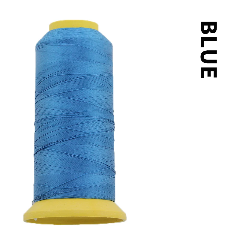 2000 метровая нить для швейной промышленной машины катушка Многоцветная высокая прочность швейные принадлежности полиэфирная коробка оверлок - Цвет: Blue