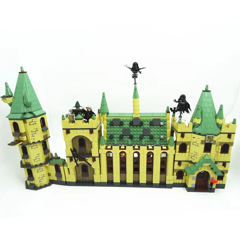 

16030 1340Pcs Model building kit Compatible with Lego brick 4842 Harry Potter Hogwarts Castle 3D Bricks figure toys for children