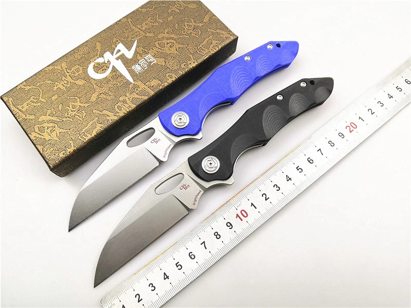 Newest Ch Nighthawk D2 Folding Knife Ball Bearing Outdoor Camping Hunting Knife Utility Pocket Folding Edc Knife Tool Knives Aliexpress