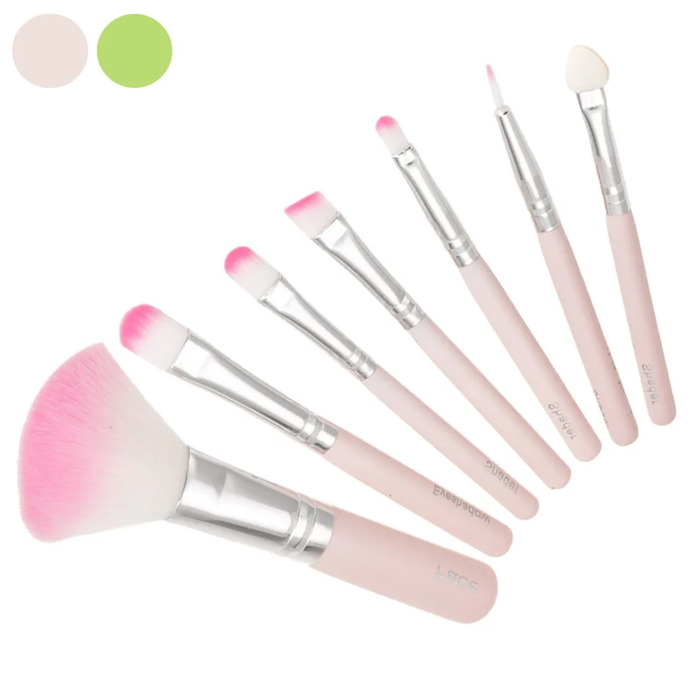 

Fashion women's single product 7Pcs Makeup Brush Set of brushes escova de sobrancelha Pincel de maquiagem zsmw