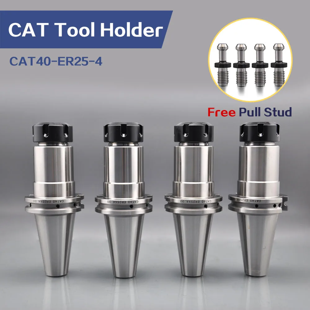

4Pcs CAT40 ER25-4 Tool Holder CNC machine center