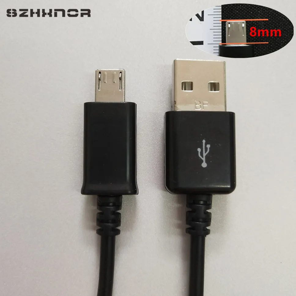 

8mm Long Tip Micro USB USB 2A Fast Charger Data USB for for blackview ip68 BV6000 BV5000 Homtom ht50 ZOJI Z6 Z7 UHANS K5000