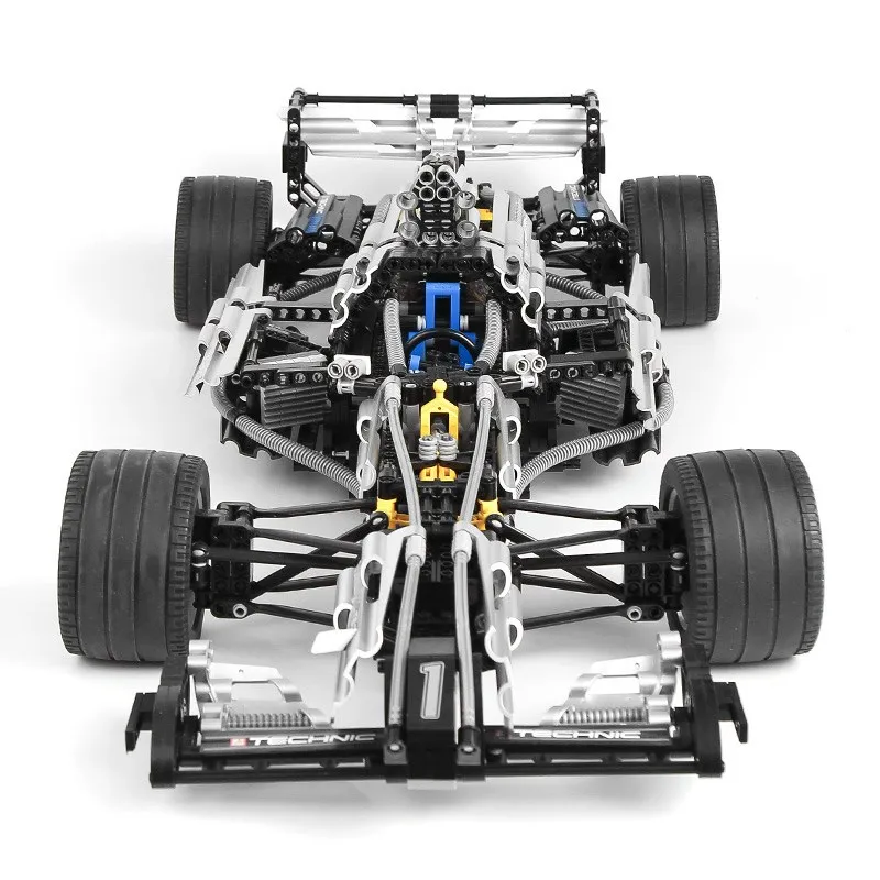 

Mailackers YILE 303 Legoing Technic Building Blocks The Ultimate Sliver Champion F1 Racing DIY Toy For Children Technic Legoings