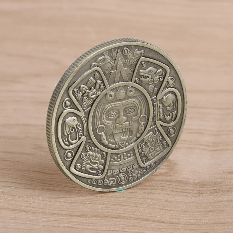 Commemorative Coin Maya Civilization Collection Gifts Souvenir Craft Art Bitcoin