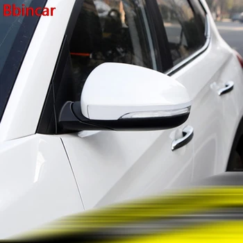 

Bbincar Stainless Steel Rearview Mirror Rubbing Trim Strip Decorative Molding Trim Car Styling 2PCS For Hyundai Tucson 2016 2017