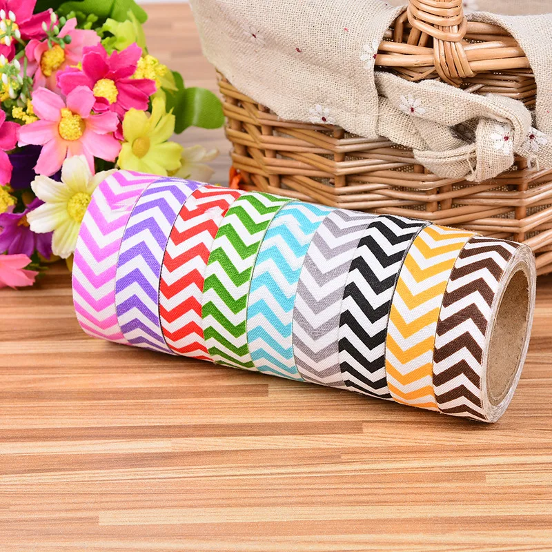 (9 Colors Can Chose)Children Handmade Cute Waves Photos Decor Props 4m Cloth Tape for Scrapbook Frame Photo Album | Дом и сад