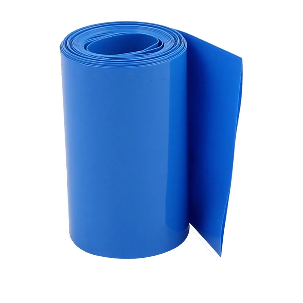 

Uxcell PVC Heat Shrink Tubing Tube Wrap Contra Sleeve Cable Heat Shrink Tube 2.1M Length for 18650 Battery Blue Hot Sale
