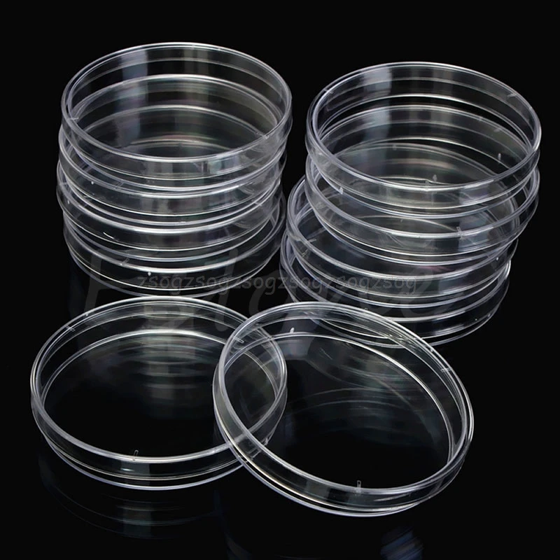 

1 Pack of 90mm x 15mm Biologia Sterile Plastic Petri Dishes For Bacteria Yeast LB Plates N27 dropship
