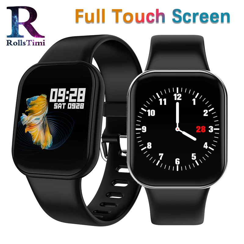 

New Smart Watch Men Waterproof Heart Rate Monitor Women Fitness Tracker Wristband Pedometer Full Touch Screen Sports Smartwatch