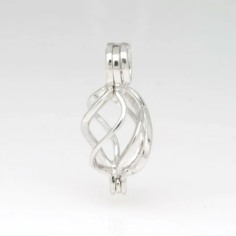 Подвеска медальон витая из серебра 925 пробы серебро 7 5 пробы|cage locket|silver pendantpearl cage |