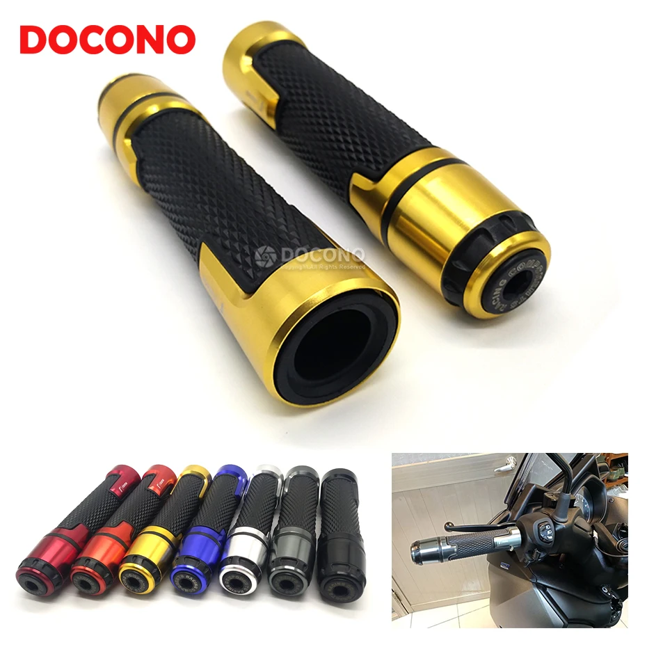 

Universal 7/8'' 22mm CNC Motorcycle handlebar grips For Suzuki gsxr 1000 sv650 Honda msx pcx 125 Aprilia gpr Yamaha fz6 xj6 jog