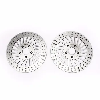 

BIKINGBOY Front Brake Disks Discs Rotor For Harley-Davidson Touring 1340 FLHR Road King 1994-1999 FLHRCI Road King Classic 1998