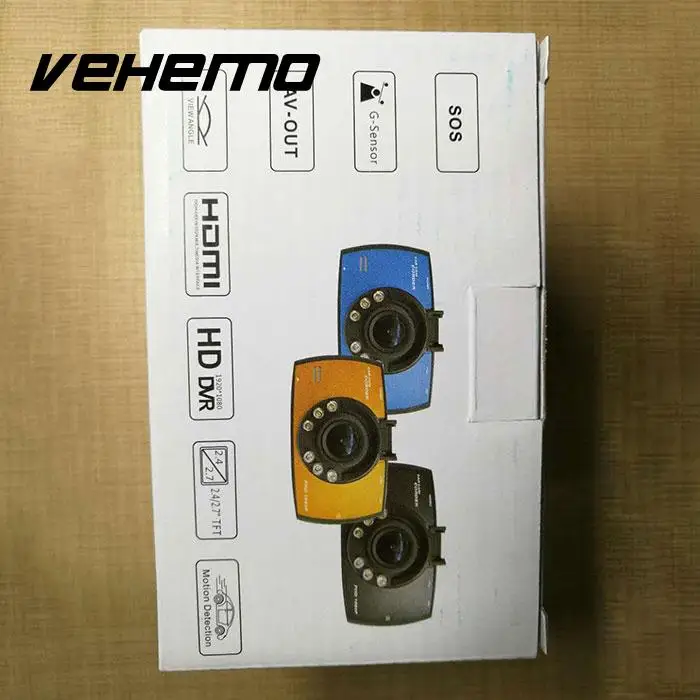 Автомобиль 2 7 дюймов экран видео регистраторы камера DVR записывающая