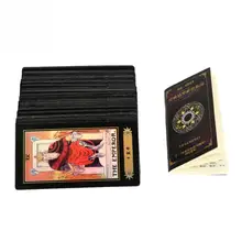 Cartas Tarot Deck Vintage 78 cartas Rider Waite Future Telling Toy con caja colorida juego naipes para fiesta familia