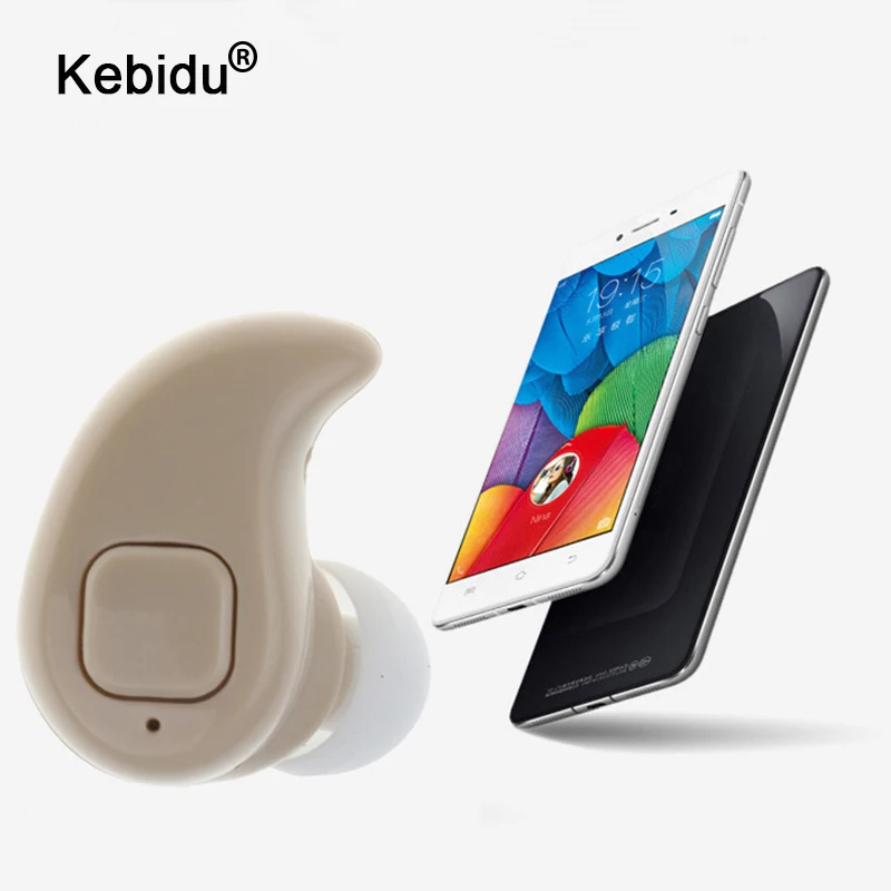Kebidu миниатюрные спортивные беспроводные Bluetooth наушники S530X Внутриканальные с