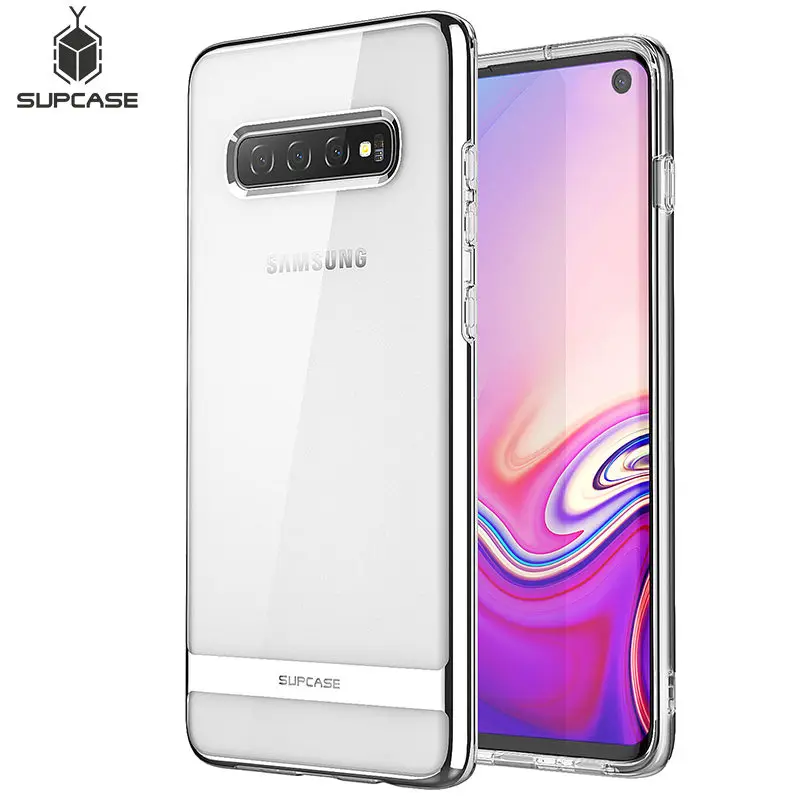 Для Samsung Galaxy S10 чехол 6 1 дюйма SUPCASE UB Metro Премиум Тонкий Мягкий ТПУ с гальваническим