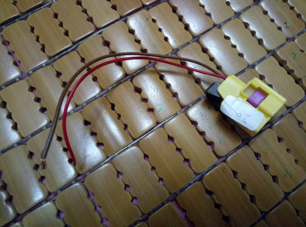 FOR AUDI VW SKODA 2 Polig STECKER Connector 8K0973323R 8K0973323 R Airbag (1)