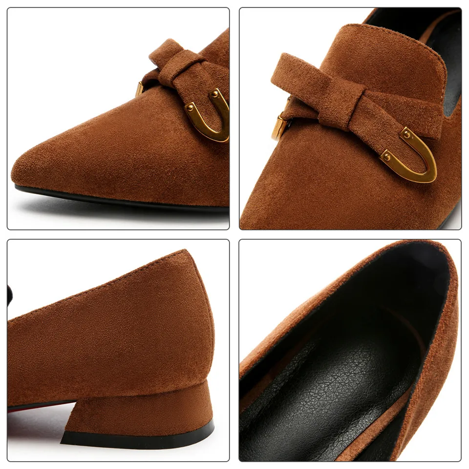 Woman Bowknot Loafers (1)