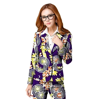 

Womens Traditional African Print Slim Fit Blazer Jackets Fashion Notched Collar Ladies Casual Blazers Coat Dashiki Clothing