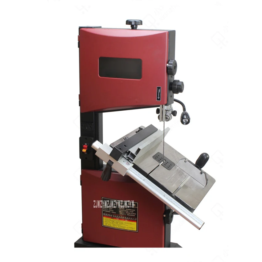 MJ10 10-inch Woodworking Band Saw Machine Household Wire Saw Vertical Small Sawing Machine Beads Cutting Machine 220V/110V 550W