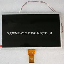10,1 дюймов TFT ЖК-дисплей Экран KR101LD6S 1030300334 REV Tablet PC Экран