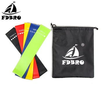 

FDBRO Resistance Bands Rubber Bands Loop Yoga Pilates Sport Gym Strength Training Workout Latex Elastic Bands Fitness Equipment