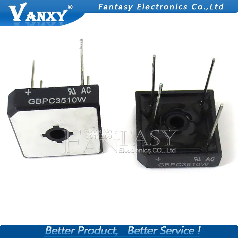 5pcs GBPC3510W GBPC-W GBPC3510 DIP-4 GBPC2510W GBPC2510 GBPC5010W | Электронные компоненты и принадлежности