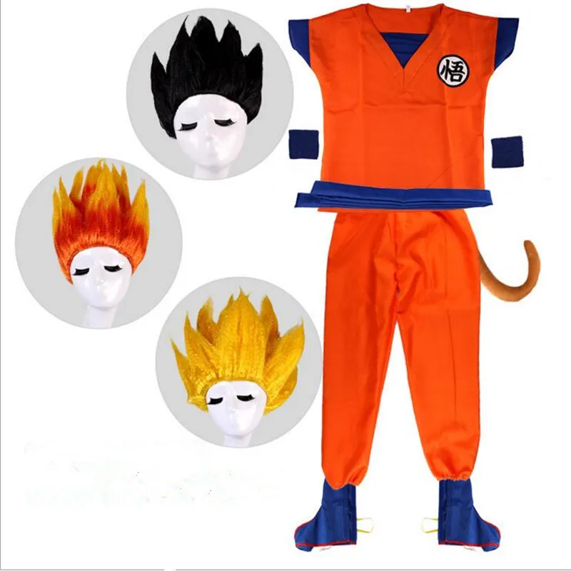 Костюм Dragon Ball Z Son Goku костюмы для косплея