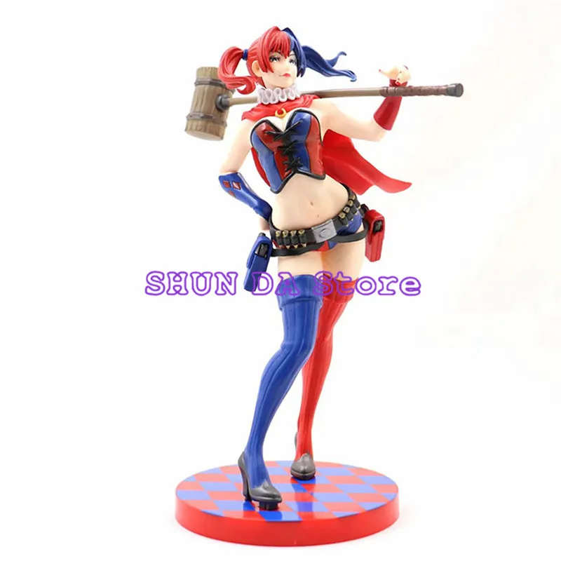 

New hot sale Crazy Toys Suicide Squad Clown Girl Harley Quinn PVC Action Figure Collectible Model Toy SD285