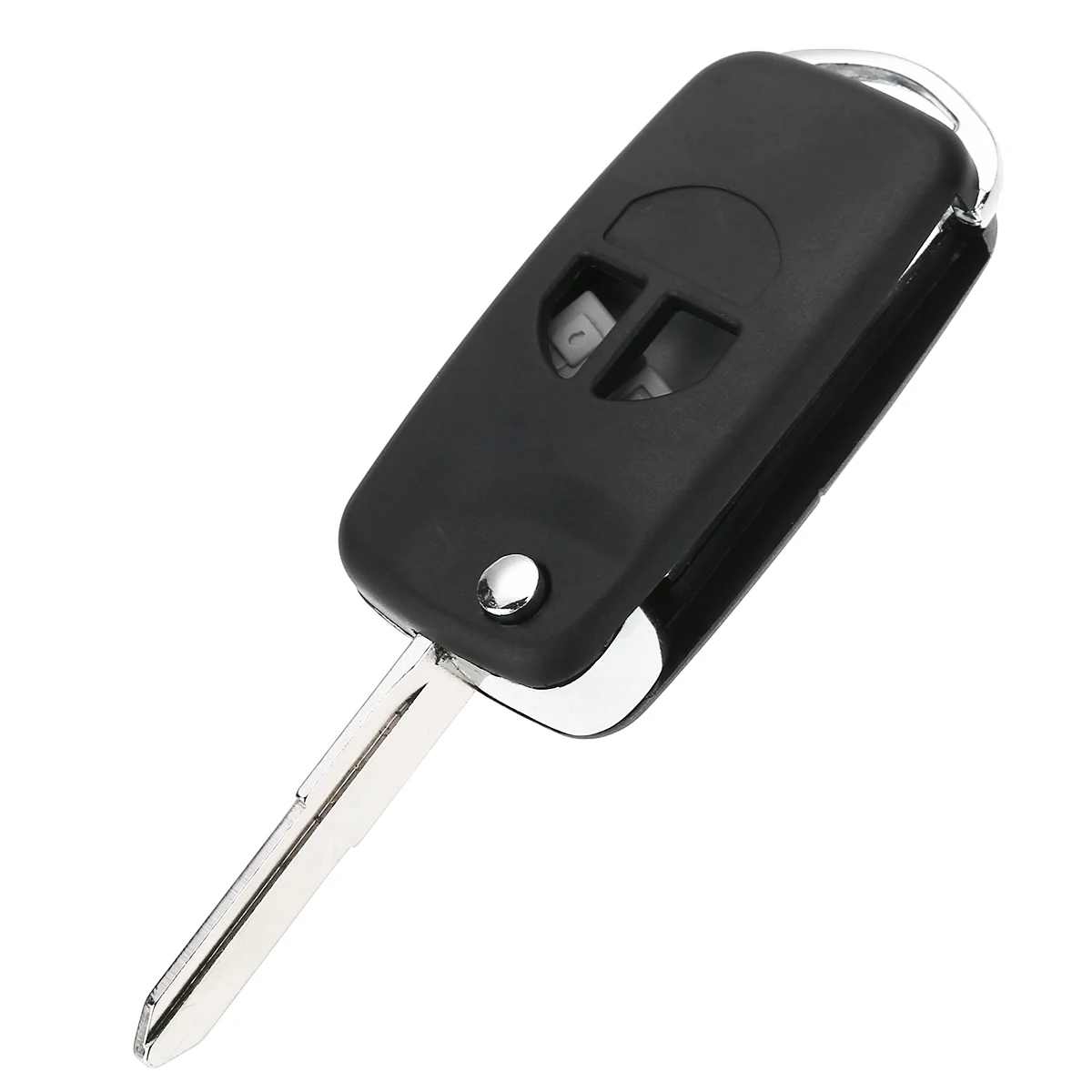Universal 1pc 2 Button Remote Key Fob Case Cover Folding Flip Kit For Suzuki Ignis Swift Grand Vitar