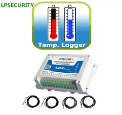 2 Г GSM S260 4 входов S260 GPRS тревоги температуры logger, многоканальный монитор температуры, gprs температура data logger