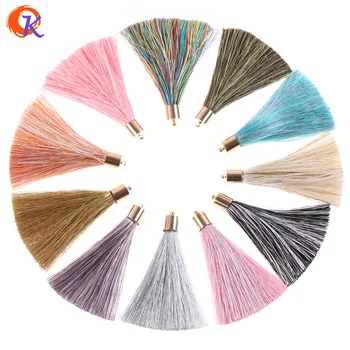 

Cordial Design 5Pcs/Bag 7.5cm*1cm/Silk Tassels With Gold Cap/Tassel/Accessories Parts/Embellishments/Hand Made/Jewelry Findings
