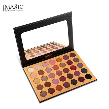 

IMAGIC 35 color eye shadow matte sequins pearlescent palette waterproof eyeshadow tray ladies cosmetics