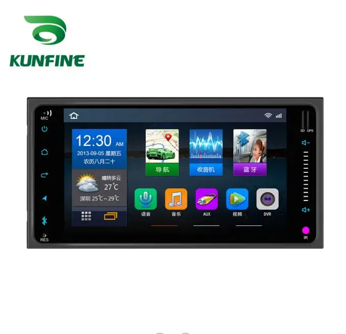 4Android Car DVD GPS Navigation Multimedia Player Car Stereo For Toyota Corolla 2004-2013 Radio Headunit  (2)