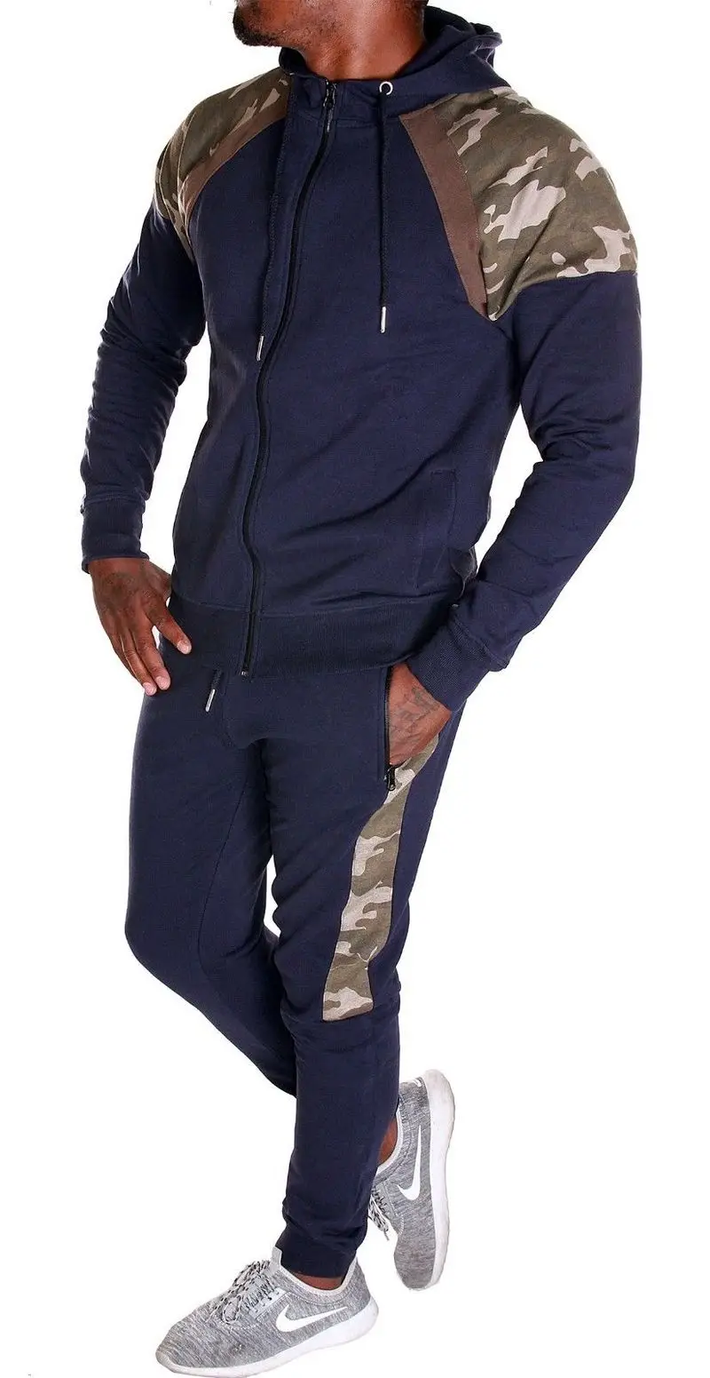 ZOGAA Autumn Spring Men Tracksuit Guys Boys Casual Long Sleeve Tracksuit Male Patchwork 2 Piece of Sets 2019 Hot Sale