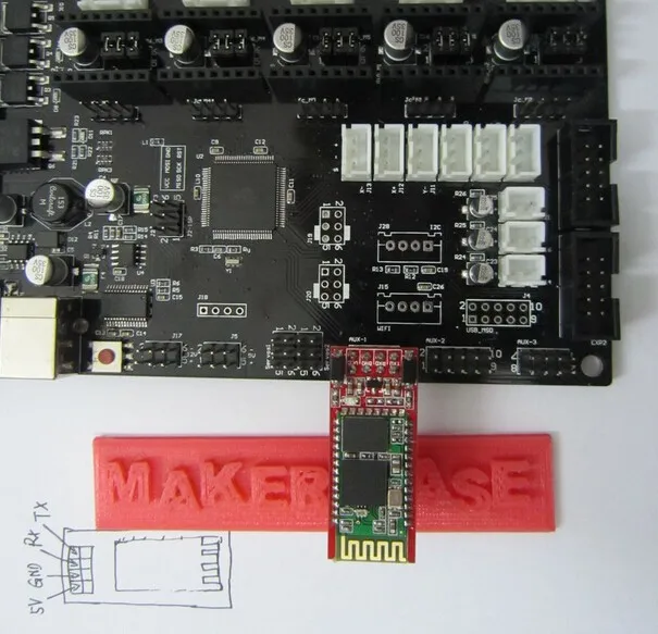 1 шт. 3D Принтер Панель управления Reprap Ramps1.4 МКС BT Bluetooth модуль/3D принтер аксессуары модуль