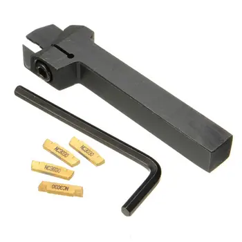 

6Pcs MGEHR1212-2 External Grooving Turning Tool Holder 2mm Cut MGMN200 Inserts