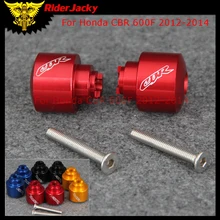 Логотип "CBR" мотоциклетные рукоятки заканчивается наконечники велосипедного руля крышки для Honda CBR 600F CBR600F 2012- 2013