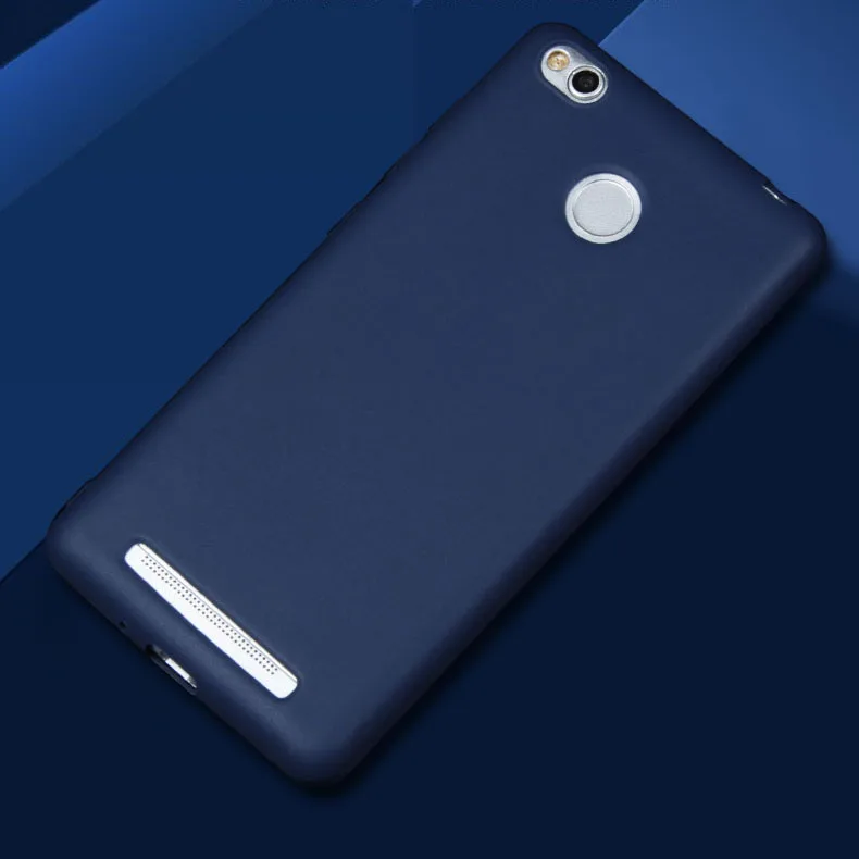 Чехол для Xiaomi Redmi 3 S чехол Pro матовый Силиконовый мягкий задняя крышка сотового