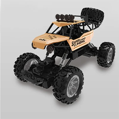 Nitro Powered rc автомобиль 4x4 высокоскоростной гоночный 1/10 Радиоуправляемый автомобиль 4wd электрика бесщеточный монстр грузовик - Цвет: Шампанское