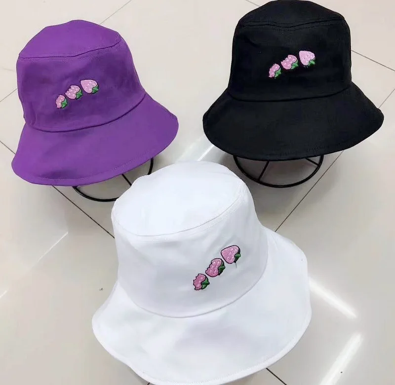 Bnaturalwell Kids Summer Floral Print Bucket Hat Panama Cotton Baby Cap Sun Beach Cap for Girl Brim Sun Hats 1.5-3 years H020D