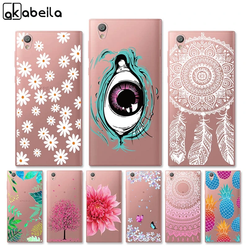 

5.5 " Back Case for Sony Xperia L2 Case Silicone Soft Shell for Sony L2 Cover Phone Bumper for Funda Sony Xperia L 2 Coque Bag