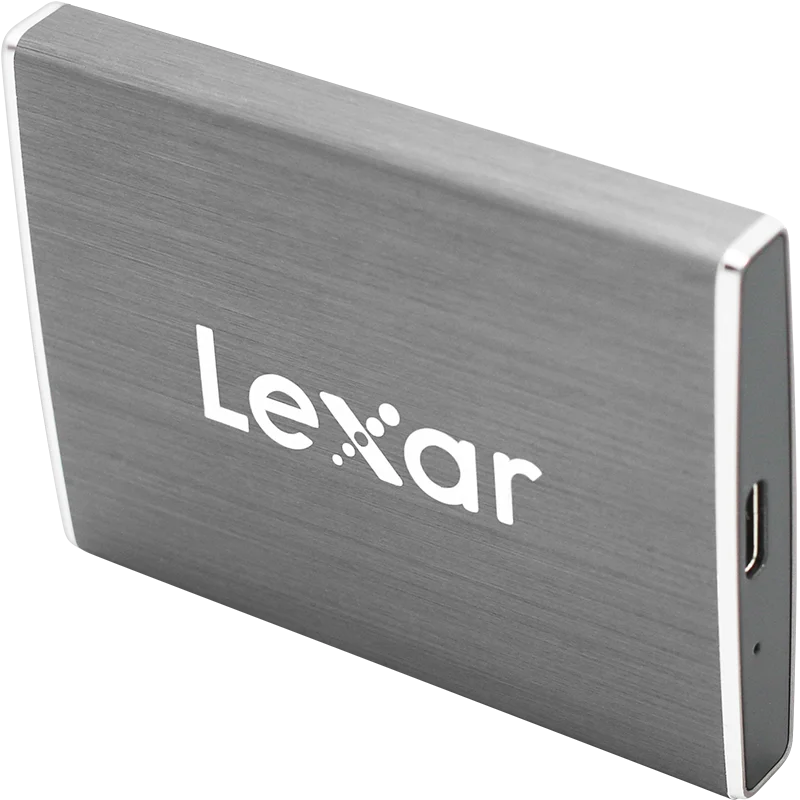 Lexar SL100 SSD AES-256 512G Мобильный твердотельный накопитель большой емкости USB 3,1 type C Жесткий Диск высокоскоростной светодиодный USB3.1