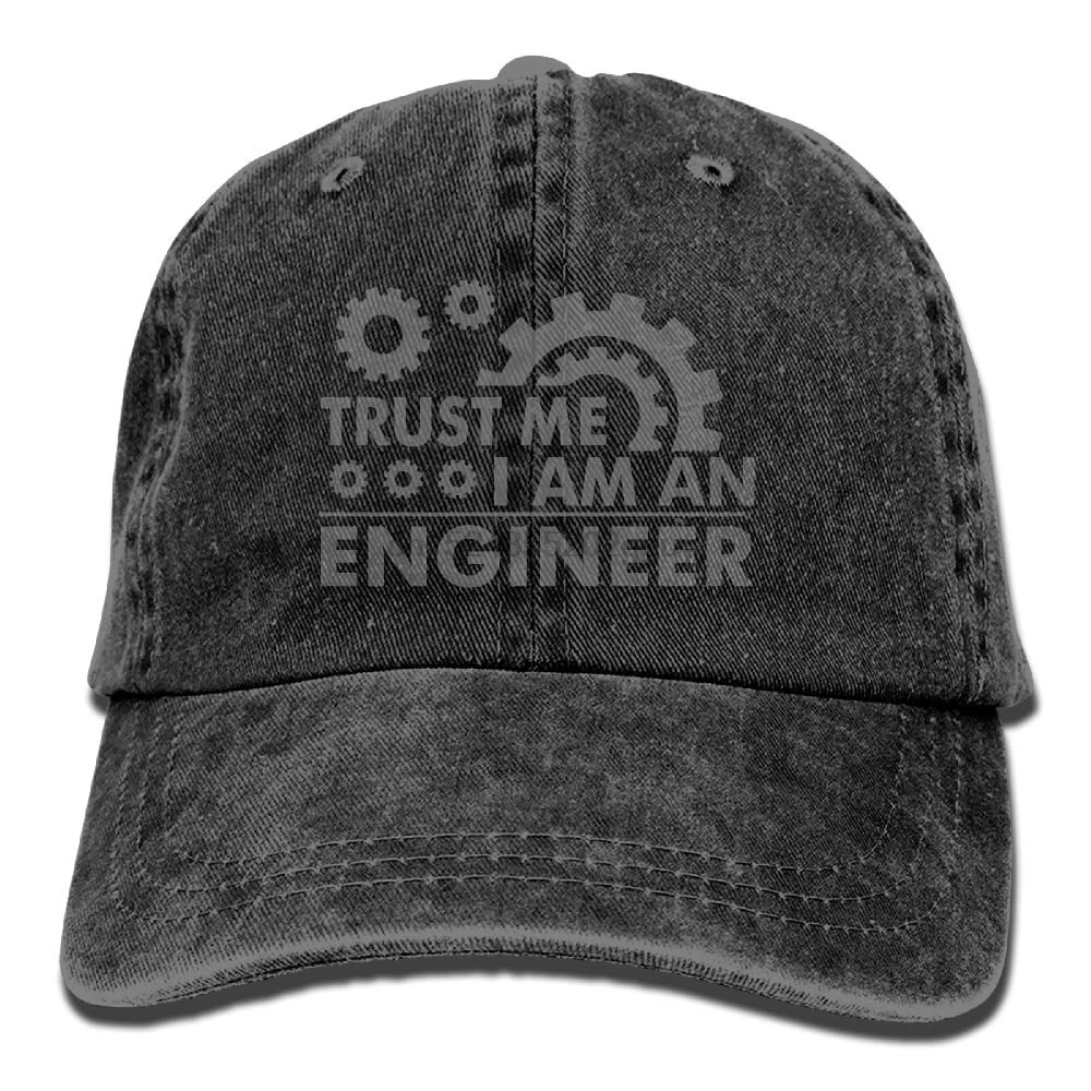 

Trust Me I M an Engineer Denim Hat Adjustable Men Low Baseball Hats