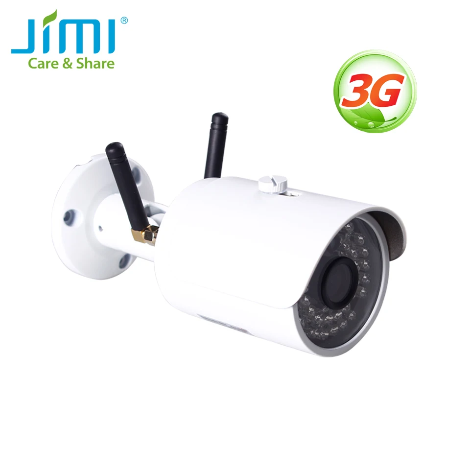 

Jimi JH012 Outdoor 3G Network Bullet Security Camera Network Surveillance Night Vision CCTV Camera IP66 Waterproof Camera