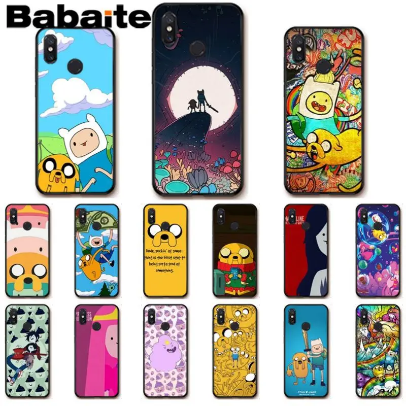 Чехол для телефона babaite Adventure Time with Finn and Jake xiaomi mi 8se 6 mi8lite note2 note3 mix2 max2 max3 mi9