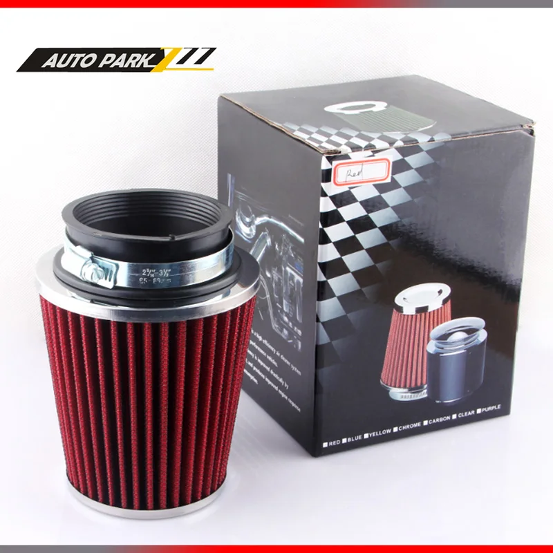 

universal car high flow cold air intake air inlet air intake system mushroom head air filter neck 75mm/70mm/65mm/ 60mm